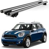 Today Auto Kanca Mini Cooper (2014 ve Sonrası) Uyumlu Gri Kilitli Ara Atkı 110CM Port Bagaj Tavan Barı - Kilitli tavan barı