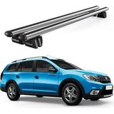 Today Auto Pençe Dacia Logan MCV(2014 ve Sonrası) Uyumlu Gri Ara Atkı Port Bagaj Tavan Barı - Dacia Logan Mcv uyumlu