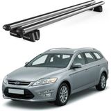Today Auto Pençe Ford Mondeo Sw Mk Iv (2007-2014) Uyumlu Gri Ara Atkı Port Bagaj Tavan Barı - Ford Mondeo uyumlu