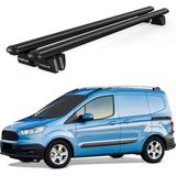 Today Auto Pençe Ford Transit COURIER(2014 ve Sonrası) Uyumlu Siyah Ara Atkı Port Bagaj Tavan Barı - Ford Transit Courier uyumlu