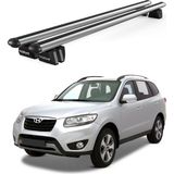 Today Auto Pençe Hyundai Santa Fe (2006-2012) Uyumlu Gri Ara Atkı Port Bagaj Tavan Barı - gri tavan barı