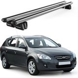 Today Auto Pençe Kia Cee'd Sw 5d Estate (2006-2012) Uyumlu Gri Ara Atkı Port Bagaj Tavan Barı - Kia Cee'D Sw 5D 2006-2012 uyumlu