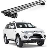 Today Auto Pençe Mitsubishi Pajero (2009-2016) Uyumlu Gri Ara Atkı 109CM Port Bagaj Tavan Barı - Gri tavan barı