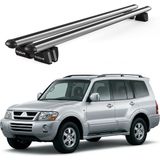 Today Auto Pençe Mitsubishi Pajero 5d Ara Atkı (2006-2011) Uyumlu Gri Ara Atkı Port Bagaj Tavan Barı