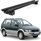 Today Auto Pençe Mitsubishi Rvr (1992-1997) Uyumlu Siyah Ara Atkı Port Bagaj Tavan Barı