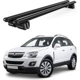 Today Auto Pençe Opel Antara Suv (2007-2016) Uyumlu Siyah Ara Atkı Port Bagaj Tavan Barı - Opel Antara uyumlu