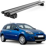 Today Auto Pençe Renault Clio 3 Sport Tourer (2008-2013) Uyumlu Gri Ara Atkı Port Bagaj Tavan Barı - Ara atkı tavan barı