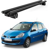Today Auto Pençe Renault Clio Sport Tourer (2005-2012) Uyumlu Siyah Ara Atkı 109CM Port Bagaj Tavan Barı
