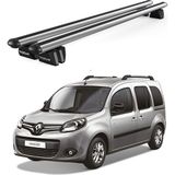 Today Auto Pençe Renault Kangoo 5d (2007-2021) Uyumlu Gri Ara Atkı Port Bagaj Tavan Barı