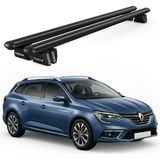 Today Auto Pençe Renault Megane Sw (2016-2023) Uyumlu Siyah Ara Atkı 109CM Port Bagaj Tavan Barı - Ara atkı tavan barı