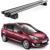 Today Auto Pençe Renault Scenic 7 Posti (2009-2013) Uyumlu Gri Ara Atkı Port Bagaj Tavan Barı