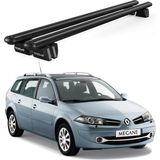 Today Auto Pençe Renault Scenic 7 Posti (2009-2013) Uyumlu Siyah Ara Atkı Port Bagaj Tavan Barı