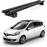 Today Auto Pençe Renault Scenic 7 Posti (2013-2016) Uyumlu Siyah Ara Atkı Port Bagaj Tavan Barı