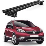 Today Auto Pençe Renault Scenic X-Mod 5 Posti (2013-2016) Uyumlu Siyah Ara Atkı Port Bagaj Tavan Barı - Renault Scenic X-Mod uyumlu