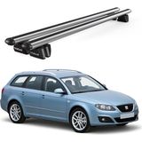 Today Auto Pençe Seat Exeo St (2009-2013) Uyumlu Gri Ara Atkı Port Bagaj Tavan Barı