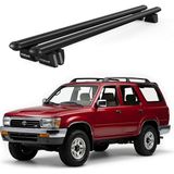 Today Auto Pençe Toyota 4runner (1990-1995) Uyumlu Siyah Ara Atkı 109CM Port Bagaj Tavan Barı - Yüksek tavan çitası