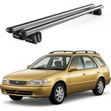 Today Auto Pençe Toyota Corolla Sw (1998-1999) Uyumlu Gri Ara Atkı 109CM Port Bagaj Tavan Barı - Gri renkli tavan barı