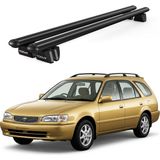 Today Auto Pençe Toyota Corolla Sw (1998-1999) Uyumlu Siyah Ara Atkı 109CM Port Bagaj Tavan Barı - Ara atkı tavan barı
