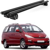 Today Auto Pençe Toyota Estima (2000-2006) Uyumlu Siyah Ara Atkı Port Bagaj Tavan Barı - Toyota Estima uyumlu