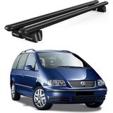 Today Auto Pençe Volkswagen Sharan Ara Atkı (1995-2010) Uyumlu Siyah Ara Atkı Port Bagaj Tavan Barı - Ara atkı tavan barı