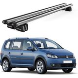 Today Auto Pençe Volkswagen Touran Cross (2006 ve Sonrası) Uyumlu Gri Ara Atkı Port Bagaj Tavan Barı