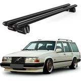 Today Auto Pençe Volvo 940 Sw (1990-1999) Uyumlu Siyah Ara Atkı Port Bagaj Tavan Barı