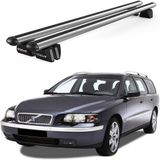 Today Auto Pençe Volvo V70 Ara Atkı (1997-2007)UYUMLU Gri Ara Atkı Port Bagaj Tavan Barı