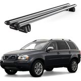 Today Auto Pençe Volvo XC90 (2002-2015) Uyumlu Gri Ara Atkı Port Bagaj Tavan Barı - Volvo Xc90 uyumlu