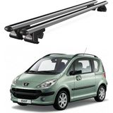 Today Auto Peugeot 1007 (2005-2010) Uyumlu Gri Ara Atkı Port Bagaj Tavan Barı - Gri tavan barı