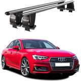 Today Auto Royal Audi A4 (2015-2019) Uyumlu Gri Kilitli Ara Atkı Port Bagaj Tavan Barı - Kilitli tavan barı