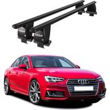 Today Auto Royal Audi A4 (2015-2019) Uyumlu Siyah Kilitli Ara Atkı Port Bagaj Tavan Barı - Kilitli tavan barı