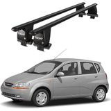 Today Auto Royal Chevrolet Aveo (2005-2011) Uyumlu Siyah Kilitli Ara Atkı Port Bagaj Tavan Barı - Kilitli tavan barı
