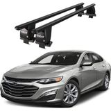 Today Auto Royal Chevrolet Malibu (2016 ve Sonrası) Uyumlu Siyah Kilitli Ara Atkı Port Bagaj Tavan Barı - Kilitli tavan barı