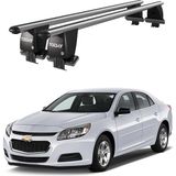 Today Auto Royal Chevrolet Malibu Vııı (2012-2016) Uyumlu Gri Kilitli Ara Atkı Port Bagaj Tavan Barı - Kilitli tavan barı