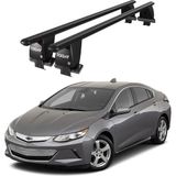 Today Auto Royal Chevrolet Volt (2010-2015) Uyumlu Siyah Kilitli Ara Atkı Port Bagaj Tavan Barı - Kilitli tavan barı