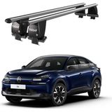Today Auto Royal Citroen C4 (2020 ve Sonrası) Uyumlu Gri Kilitli Ara Atkı Port Bagaj Tavan Barı - Gri kilitli tavan barı