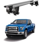Today Auto Royal Ford F150 (2015-2020) Uyumlu Siyah Kilitli Ara Atkı Port Bagaj Tavan Barı - Kilitli tavan barı