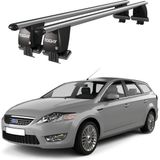 Today Auto Royal Ford Mondeo Iıı (2010-2014) Uyumlu Gri Kilitli Ara Atkı Port Bagaj Tavan Barı - Kilitli tavan barı
