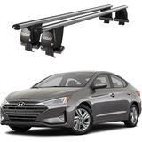 Today Auto Royal Hyundai Elantra (2016-2020) Uyumlu Gri Ara Atkı Port Bagaj Tavan Barı - Tavan barı seti