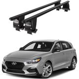 Today Auto Royal Hyundai Elantra Gt (2017 ve Sonrası) Uyumlu Siyah Ara Atkı Port Bagaj Tavan Barı