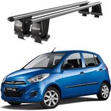 Today Auto Royal Hyundai I10 (2007-2013) Uyumlu Gri Kilitli Ara Atkı Port Bagaj Tavan Barı - Kilitli gri port bagaj barı