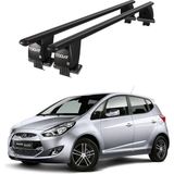 Today Auto Royal Hyundai IX20 (2010 ve Sonrası) Uyumlu Siyah Kilitli Ara Atkı Port Bagaj Tavan Barı - Kilitli tavan barı