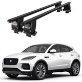 Today Auto Royal Jaguar E-Pace (X540) (2017 ve Sonrası) Uyumlu Siyah Ara Atkı Port Bagaj Tavan Barı