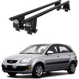 Today Auto Royal Kia Rio (2005-2011) Uyumlu Siyah Kilitli Ara Atkı Port Bagaj Tavan Barı - Kilitli tavan barı