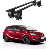 Today Auto Royal Toyota Verso (2009-2018) Uyumlu Siyah Kilitli Ara Atkı Port Bagaj Tavan Barı - Kilitli tavan barı
