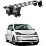 Today Auto Royal Volkswagen E Up (2014 ve Sonrası) Uyumlu Gri Kilitli Ara Atkı Port Bagaj Tavan Barı - Kilitli tavan barı