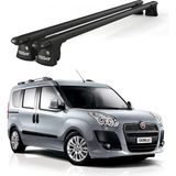 Today Auto Trio-I Fiat Doblo (2000-2009) Uyumlu Siyah Kilitli Ara Atkı 135CM Port Bagaj Tavan Barı