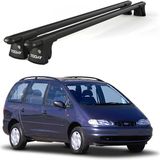 Today Auto Trio-I Ford Galaxy (1996-2000) Uyumlu Siyah Kilitli Ara Atkı 135CM Port Bagaj Tavan Barı - Kilitli tavan barı