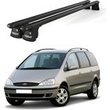 Today Auto Trio-I Ford Galaxy (2001-2005) Uyumlu Siyah Kilitli Ara Atkı 135CM Port Bagaj Tavan Barı