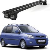 Today Auto Trio-I Hyundai Matrix (2001-2010) Uyumlu Siyah Kilitli Ara Atkı 120CM Port Bagaj Tavan Barı - Kilitli tavan barı